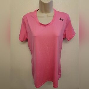 EUC Under Armour Ladies Fitted Heat Gear Short Sleeve T-Shirt